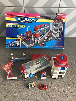 Vintage Micro Machines Car Wash City Complete And Boxed Highway And Byways   • £10