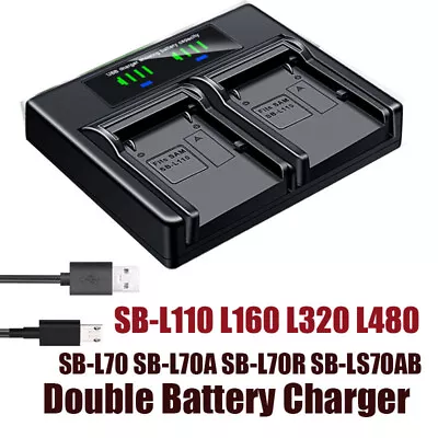 USB Battery Charger For Samsung SB-L160 SC-L550 L600 L610 L630 L650 L700 L710 • $7.89