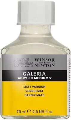 Winsor And Newton Galeria 75ml Matt Acrylic Varnish • £16.80