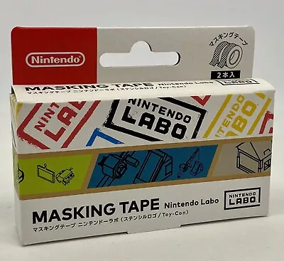 Nintendo Labo Masking Tape Stencil Logo Japan Import Game NEW NIntendo Switch • $28.99