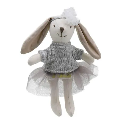 Wilberry Collectables Rabbit Teddy Girl Bunny Teddy Soft Toy Rabbits Teddies • £7.64