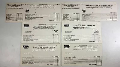 VTG Chatham LA Independent Telephone Company INC Bill Receipt Lot Of #6 • $14.95