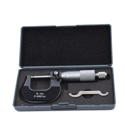 0-1 /0.0001  Outside Micrometer Premium Precision Carbide Tips Machinist Tool • $14.45