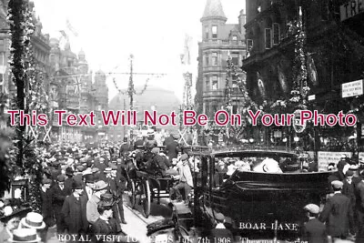 £3.75 • Buy YO 5120 - Boar Lane Royal Visit To Leeds, Yorkshire 1908