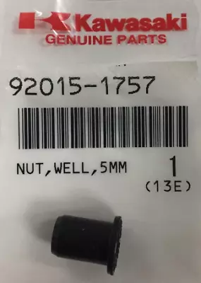 Kawasaki OEM Nut 5mm 92015-1757 • $6.52