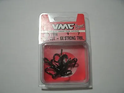 VMC   8527BN Cone Cut Treble Fishing Hooks -Size -1  Pack Of 14  NEW • $6.75