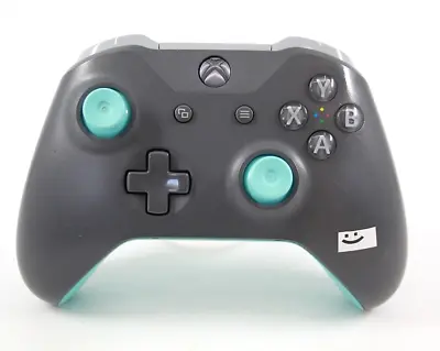 Official Microsoft Xbox One Controller Grey/blue - WITH WARRANTY • $54