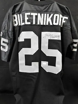 $249.99 • Buy Fred Biletnikoff Signed Oakland Raiders Authentic Starter Jersey JSA Authentic