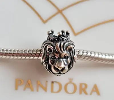 Pandora Regal Lion Charm # 792199C01 Cubic Zirconia • £18