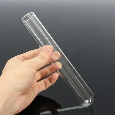 5Pcs Pyrex Glass Blowing Tubes 3/4 /6/8Inch Long Thick Wall Test Tube75-200mm • $10.55