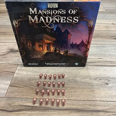 RARE Mansions Of Madness Board Game 1st Edition 2011 Horror Skill Point Tokens • $13.19