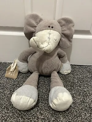 Mamas And Papas Once Upon A Time  Soft Toy Peanut The Elephant Large 17   Plush • £9.99