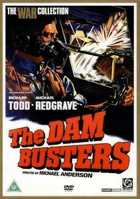 [DISC ONLY] The Dam Busters Michael Redgrave 2007 The War Collection Vol 1 DVD • £1.99