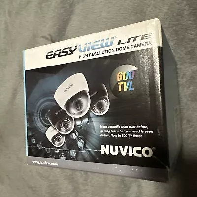 Nuvico Easy View Indoor Color Dome Day/Night Camera CD-H2N-B  FAST SHIPPING !! • $38.42