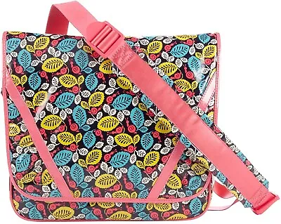 Vera Bradley Frill  Happy Snails  Retired 7/11-9/12 Messenger Laptop Book Bag • $35