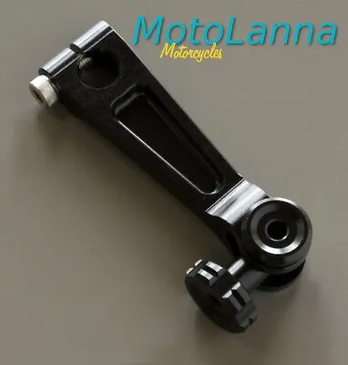 Brake Lever Rear Drum Billet CNC Yamaha SR500 SR400 Virago XV700 Cafe 106mm Blk • $49