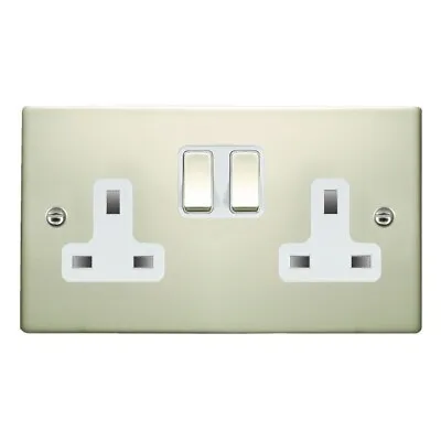 Hamilton Hartland 7PSS2PO-W 13a Double Socket • £8.50