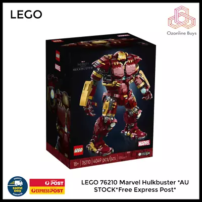 $789 • Buy LEGO 76210 Marvel Hulkbuster *AU STOCK*Free Express Post*