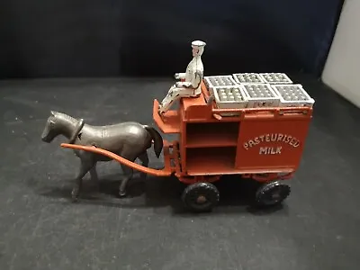 W102-early Matchbox Lesney Large Scale Horse Drawn Milk Float • £149.99