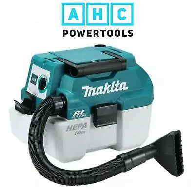 Makita DVC750LZ 18v Brushless L-Class Vacuum Cleaner  - Body Only Low Noise • £159.95