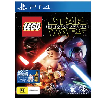 Lego Star Wars The Force Awakens (PS4 2016) Pre-owned • $15