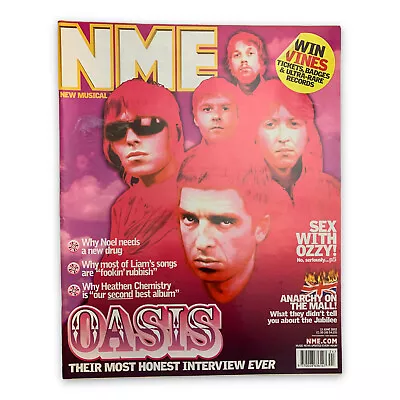 £12.99 • Buy NME 15 June 2002 Oasis Athlete Idlewild Ludacris