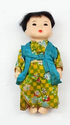 Vintage Japan Japanese Oriental 7  Doll • $29.98