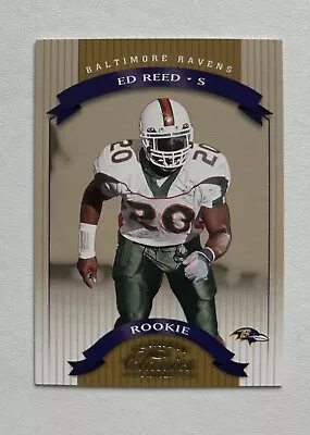 2002 Donruss Classics #188 Ed Reed /1000 RC Rookie #X6284 • $29.99