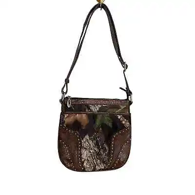 Mossy Oak Camouflage Print Messenger Bag • $25