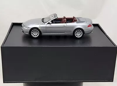 BMW 6er Cabrio 6 Series MiniChamps Dealer 1/43 Free Shipping! • $39.99