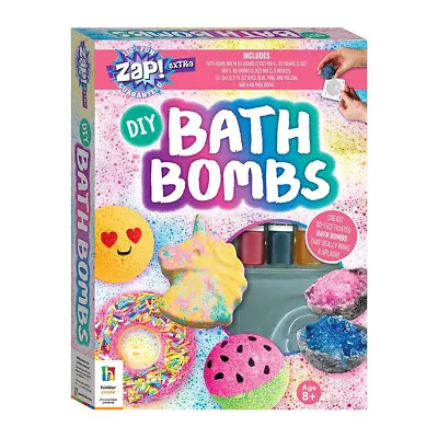 Zap! Extra DIY Bath Bombs Kids Art/Craft Activity Kit Hobby Project 6y+ • $25