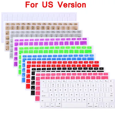 US Version For Apple Macbook Air 13.3  A1466 A1369 Keyboard Cover Protector Skin • £2.75