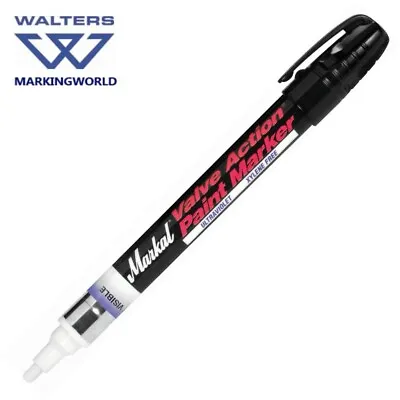 Markal Paint-Riter® Valve Action® Paint Marker Pen | Xylene Free | 1 Pen • £6.99