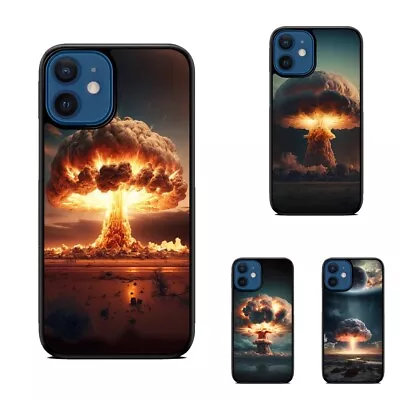 Nuclear War Hydrogen Bomb Cover For Apple IPhone 11 12 13 Pro Max Mini • $19.79