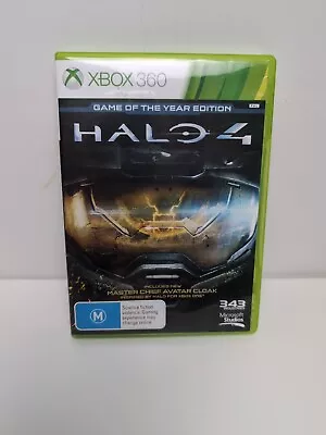 Halo 4 : Game Of The Year Edition - Xbox 360 Game - No Manual - 2 Disc Set • $7.99