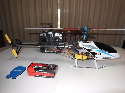 ALIGN TREX 450 Helicopter With Turnigy TGY 9X Transmitter • $250
