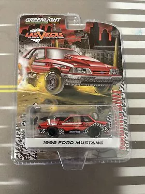 Greenlight 1992 Ford Mustang GT Drag Car 2024 Las Vegas Convention Raging Bull  • $9.90