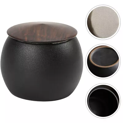  Kitchen Storage Jar Japanese Tea Caddy Condiment Canister With Cover • £18.19