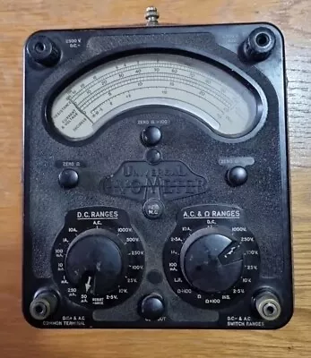 Vintage Universal Avometer Model 8x Panclimatic  • £22