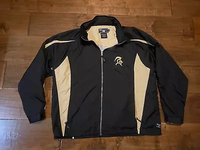 Vintage Army Black Knights Pro Celebrity Full Zip Windbreaker Jacket - Men's XL • $39.99