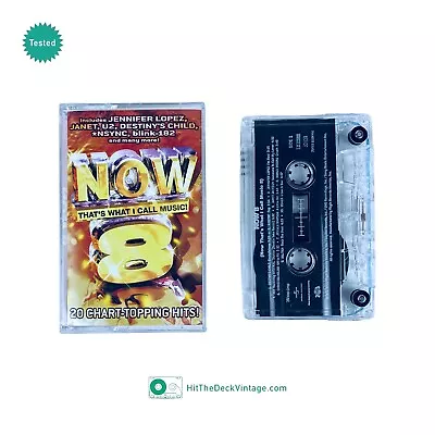 NOW 8 Now That's What I Call Music 8 Cassette Tape (2001) NSYNC Gorillaz Blink • $28