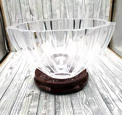 Vintage Miller Rogaska Reed & Amp; Barton Large 10” “Lumina” Bowl • $80