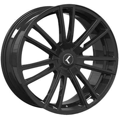 Kraze 183 Spectra 18x8 5x112/5x120 +40mm Gloss Black Wheel Rim 18  Inch • $169.99