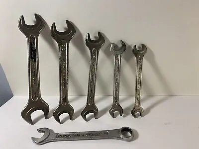 Vintage Open End Wrench Set Drop Forged Steel Made In Western Germany SAE Wrench • $14.99