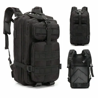 Outdoor Military Molle 30L Tactical Backpack Rucksack Camping Hiking Travel Bag • $23.99
