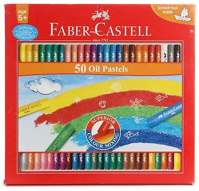 50 X Faber-Castell Oil Pastels Set Oil Pastel Crayons • $8.69