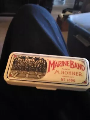 M. Hohner Marine Band Harmonica No. 1896 Made In Germany • $18