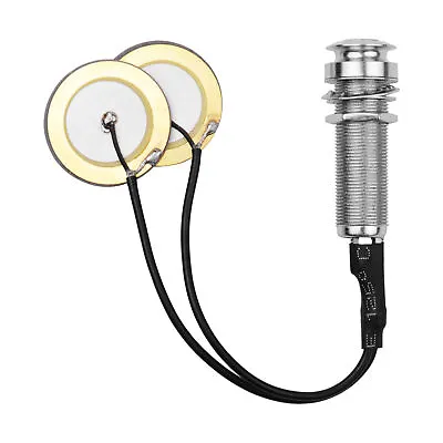 Pickup Piezo Transducer For Acoustic Guitar Violin Ukulele Mandolin Banjo N8H2 • $7.91