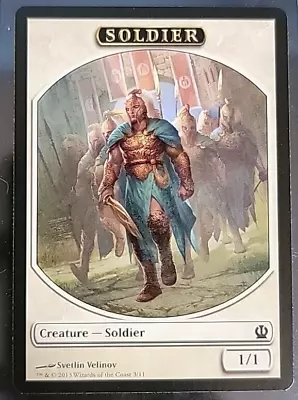 MTG Soldier Token Theros 3/11 Regular Token • $1.49