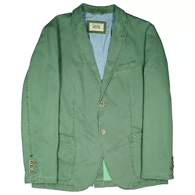 Camel Active Men's Jacket Blazer Cargo Stretch Short 52 XL Green Sporty • £65.11